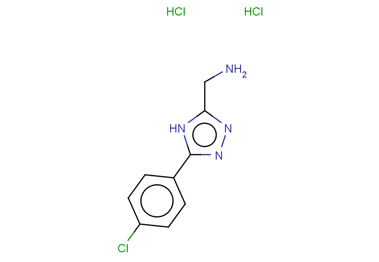 [5-(4-chlorophenyl)-4H-1,2,4-triazol-3-yl]methanamine dihydrochloride