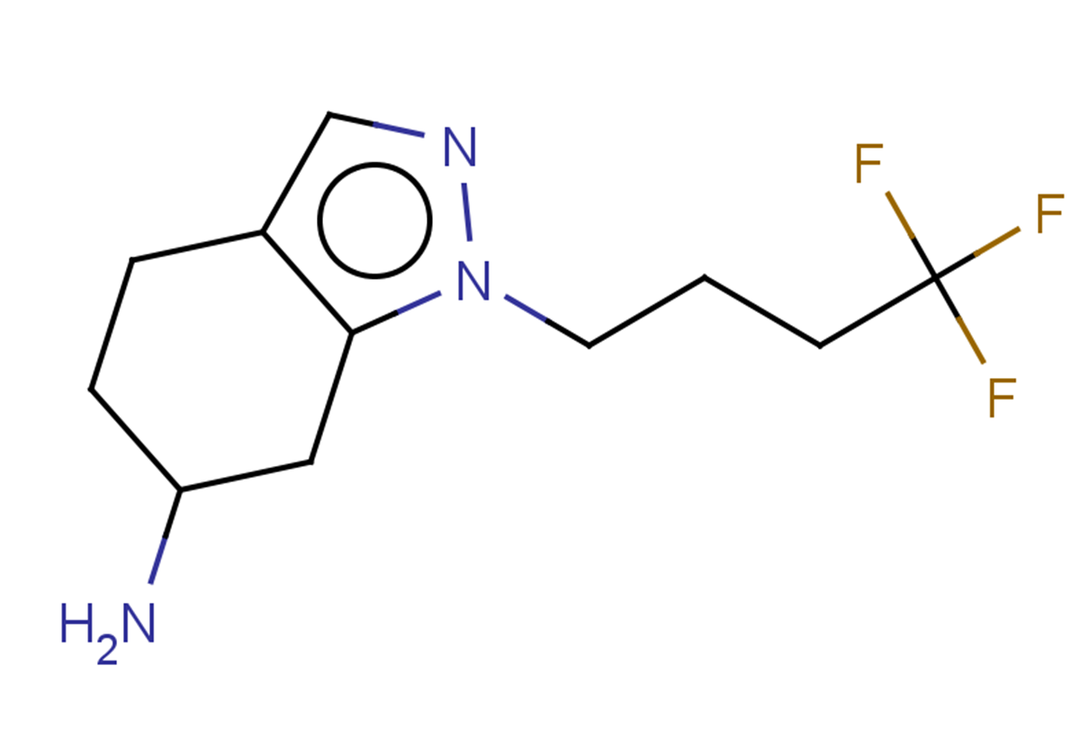 1-(4,4,4-trifluorobutyl)-4,5,6,7-tetrahydro-1H-indazol-6-amine