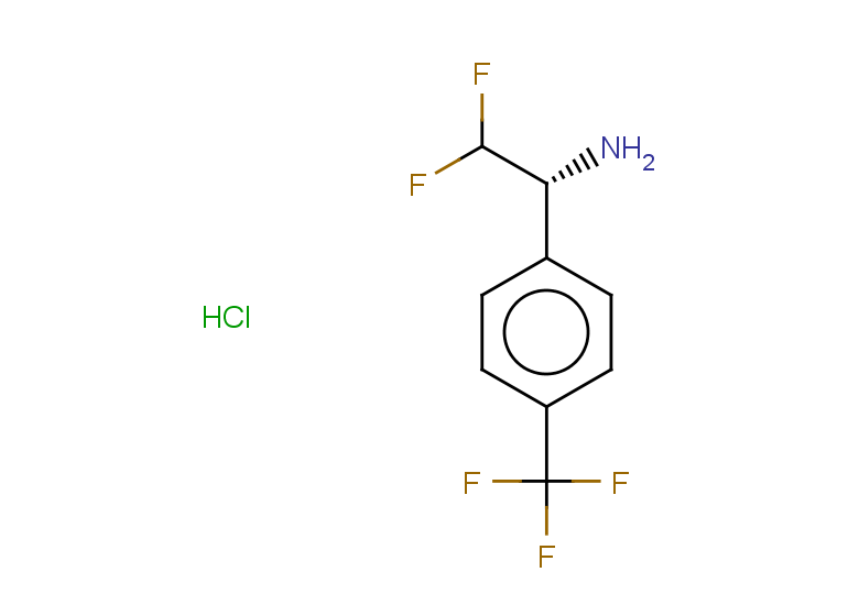 (1R)-2,2-difluoro-1-[4-(trifluoromethyl)phenyl]ethan-1-amine hydrochloride