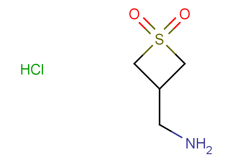 3-(aminomethyl)-1lambda6-thietane-1,1-dione hydrochloride