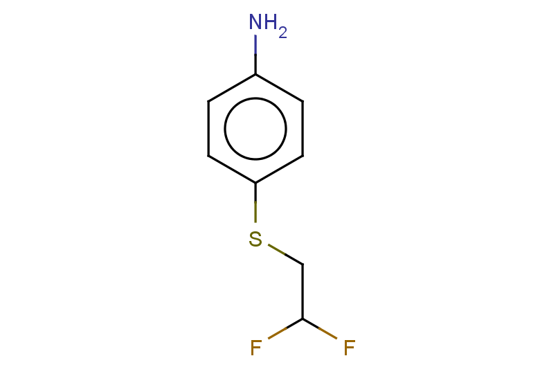 4-[(2,2-difluoroethyl)sulfanyl]aniline