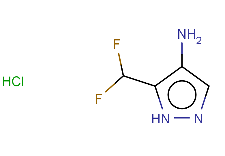 5-(difluoromethyl)-1H-pyrazol-4-amine hydrochloride