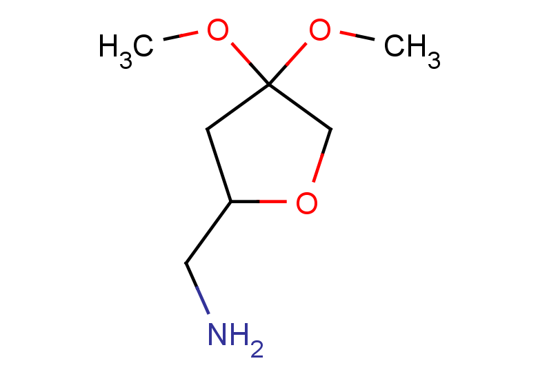 (4,4-dimethoxyoxolan-2-yl)methanamine