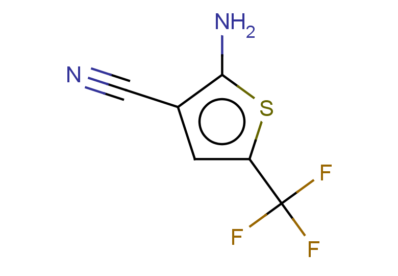 2-amino-5-(trifluoromethyl)thiophene-3-carbonitrile