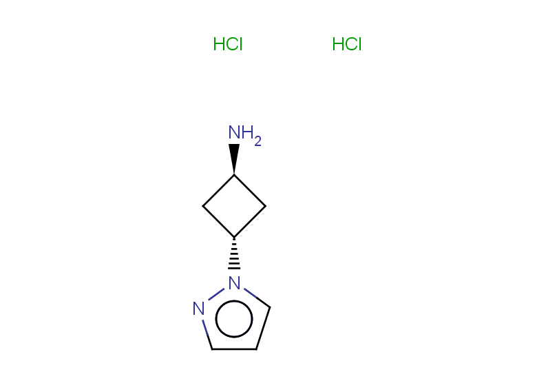 3-(1H-pyrazol-1-yl)cyclobutan-1-amine dihydrochloride