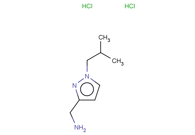[1-(2-methylpropyl)-1H-pyrazol-3-yl]methanamine dihydrochloride