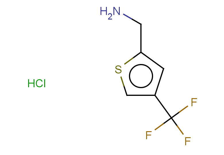 [4-(trifluoromethyl)thiophen-2-yl]methanamine hydrochloride