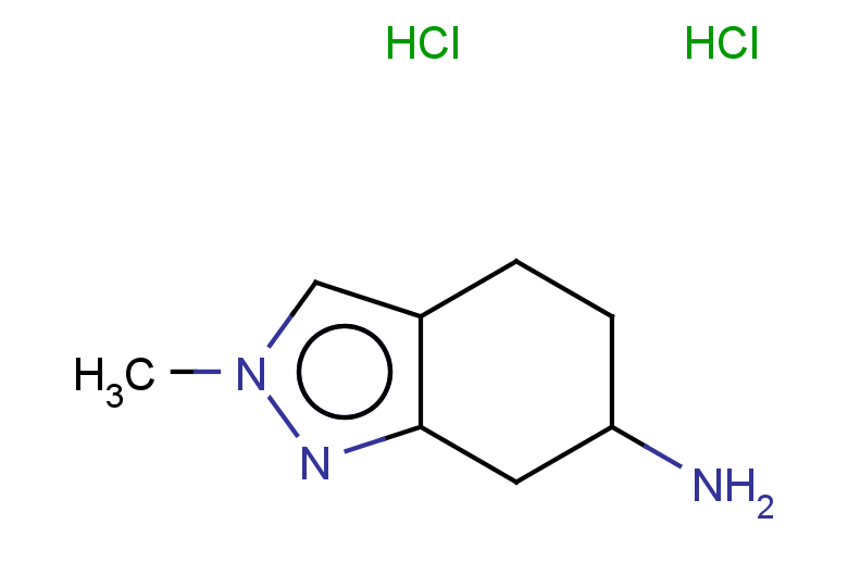 2-methyl-4,5,6,7-tetrahydro-2H-indazol-6-amine dihydrochloride