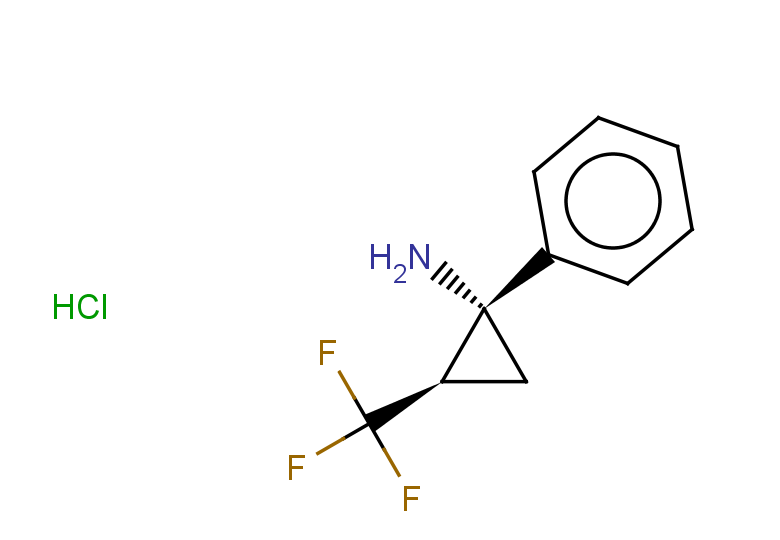 (1R,2R)-1-phenyl-2-(trifluoromethyl)cyclopropan-1-amine hydrochloride