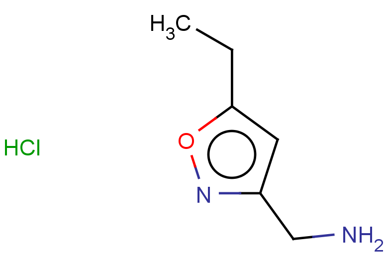 (5-ethyl-1,2-oxazol-3-yl)methanamine hydrochloride