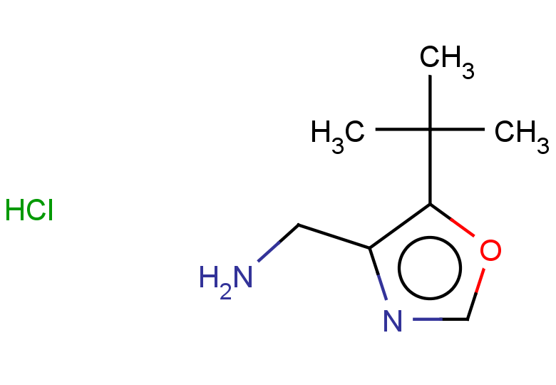 (5-tert-butyl-1,3-oxazol-4-yl)methanamine hydrochloride