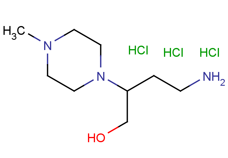 4-amino-2-(4-methylpiperazin-1-yl)butan-1-ol trihydrochloride