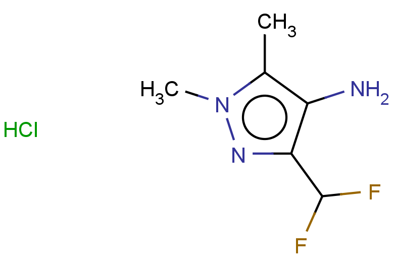 3-(difluoromethyl)-1,5-dimethyl-1H-pyrazol-4-amine hydrochloride