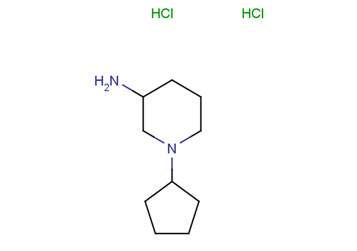 1-cyclopentylpiperidin-3-amine dihydrochloride