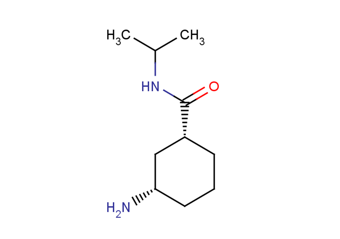 (1R,3S)-3-amino-N-(propan-2-yl)cyclohexane-1-carboxamide