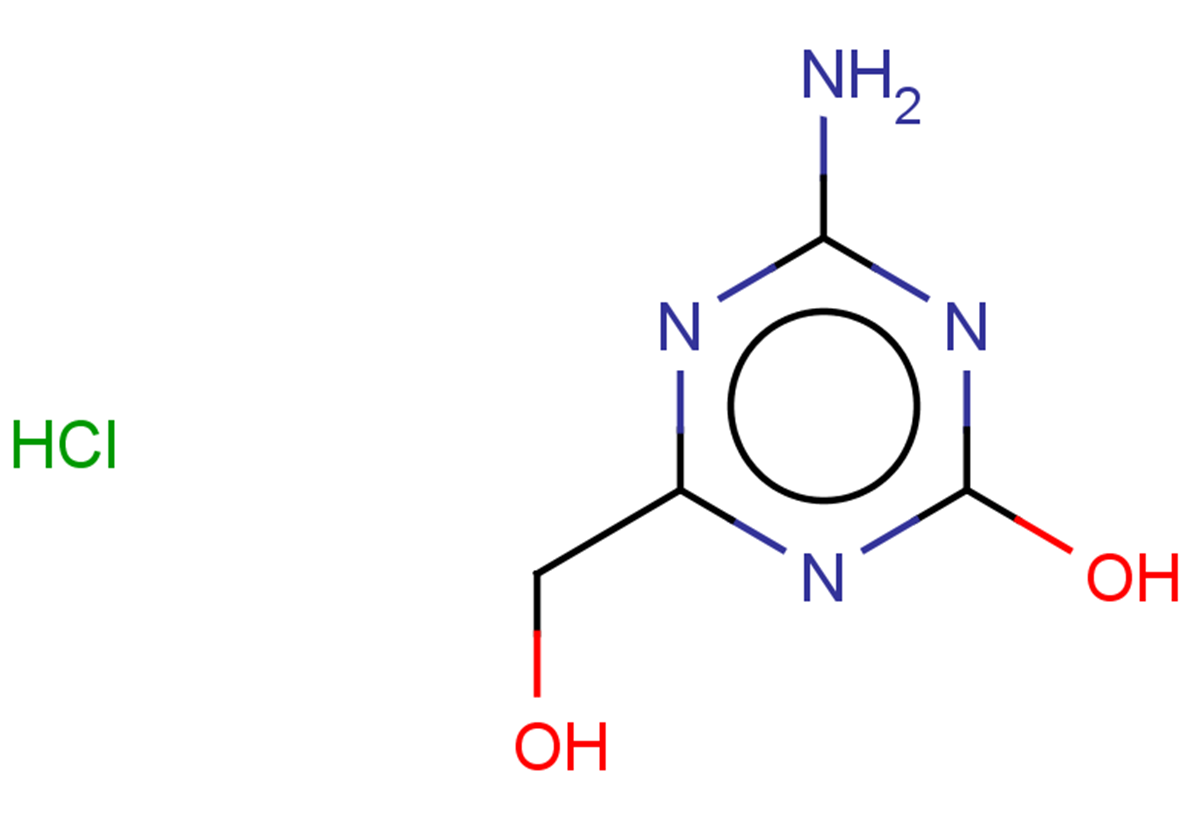 4-amino-6-(hydroxymethyl)-1,3,5-triazin-2-ol hydrochloride