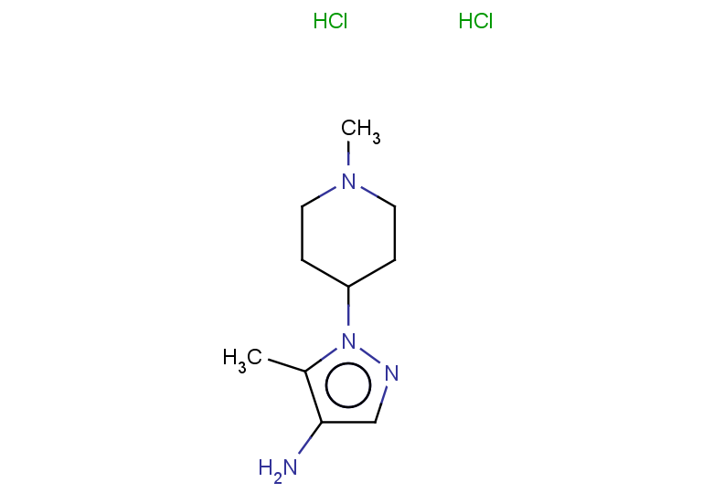 5-methyl-1-(1-methylpiperidin-4-yl)-1H-pyrazol-4-amine dihydrochloride