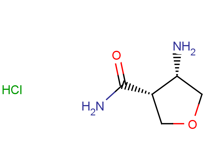 rac-(3R,4S)-4-aminooxolane-3-carboxamide hydrochloride, cis