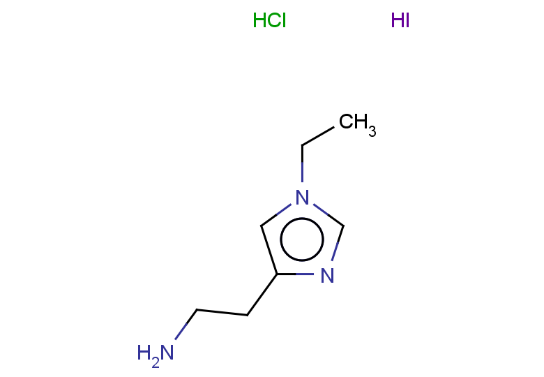 2-(1-ethyl-1H-imidazol-4-yl)ethan-1-amine hydrochloride hydroiodide