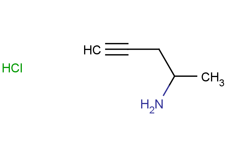 pent-4-yn-2-amine hydrochloride
