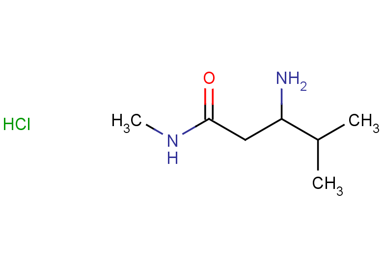 3-amino-N,4-dimethylpentanamide hydrochloride