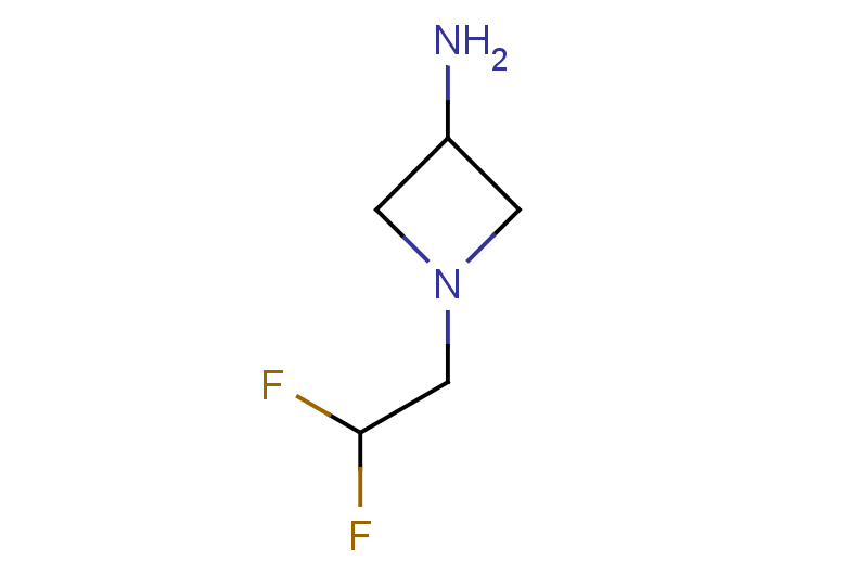 1-(2,2-difluoroethyl)azetidin-3-amine
