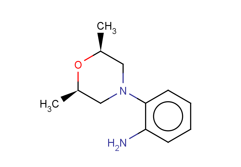 2-[(2R,6S)-2,6-dimethylmorpholin-4-yl]aniline