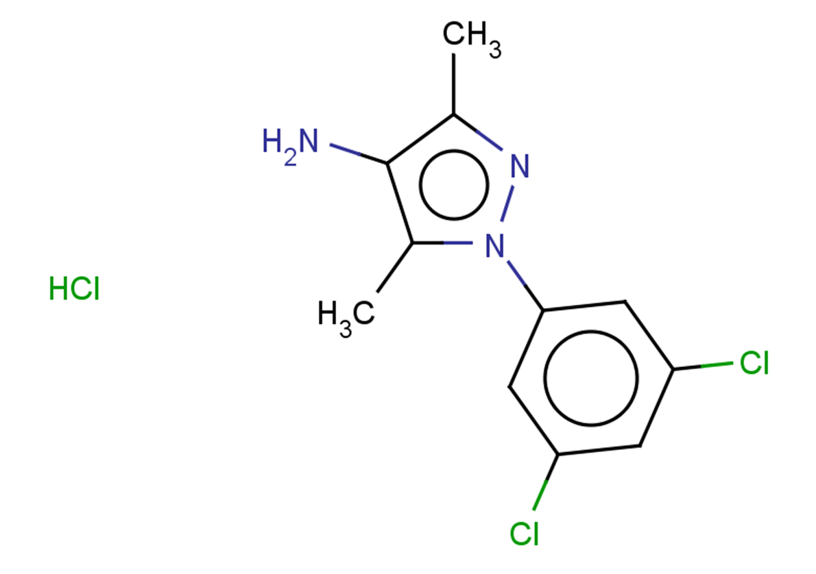 1-(3,5-dichlorophenyl)-3,5-dimethyl-1H-pyrazol-4-amine hydrochloride