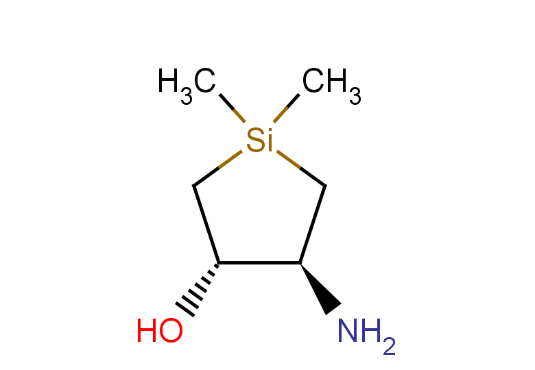 rac-(3R,4R)-4-amino-1,1-dimethylsilolan-3-ol, trans