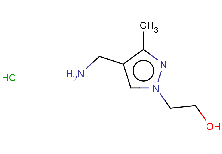 2-[4-(aminomethyl)-3-methyl-1H-pyrazol-1-yl]ethan-1-ol hydrochloride
