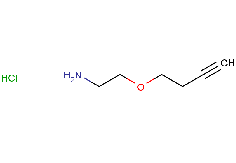 2-(but-3-yn-1-yloxy)ethan-1-amine hydrochloride
