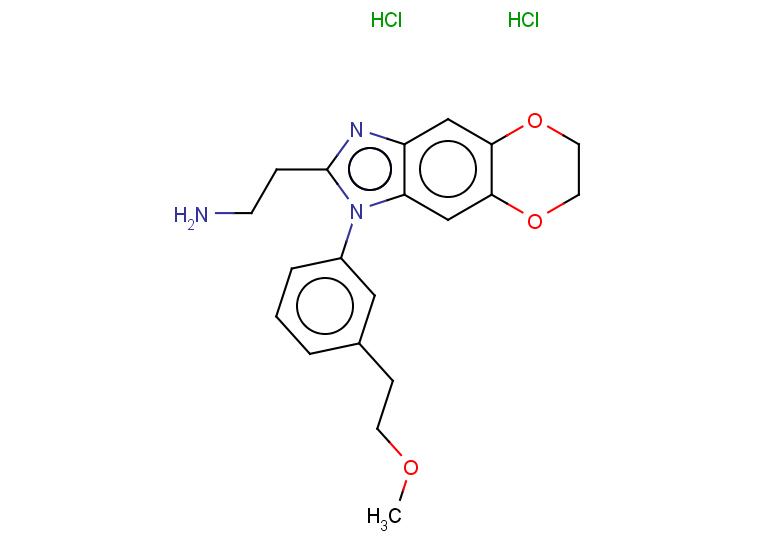 2-{6-[3-(2-methoxyethyl)phenyl]-10,13-dioxa-4,6-diazatricyclo[7.4.0.0^{3,7}]trideca-1,3(7),4,8-tetraen-5-yl}ethan-1-amine dihydrochloride