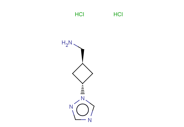 [3-(1H-1,2,4-triazol-1-yl)cyclobutyl]methanamine dihydrochloride