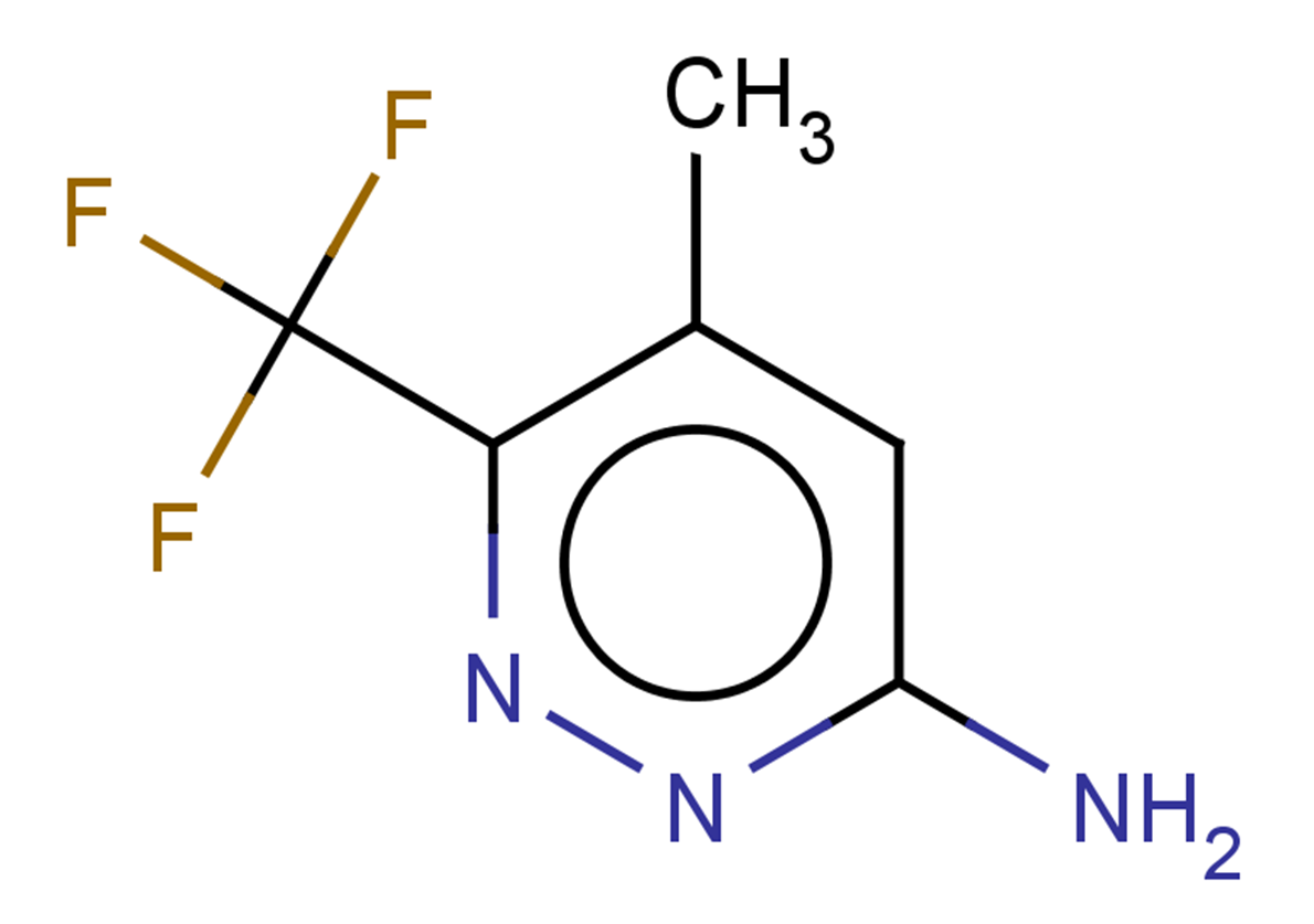 5-methyl-6-(trifluoromethyl)pyridazin-3-amine