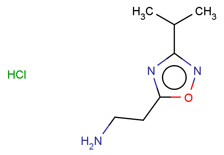 2-[3-(propan-2-yl)-1,2,4-oxadiazol-5-yl]ethan-1-amine hydrochloride