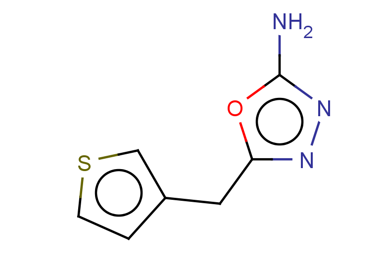 5-(thiophen-3-ylmethyl)-1,3,4-oxadiazol-2-amine