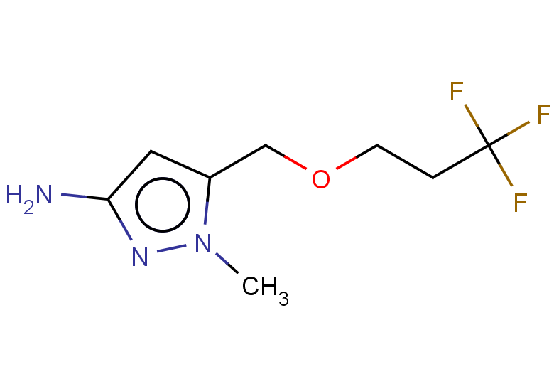1-methyl-5-[(3,3,3-trifluoropropoxy)methyl]-1H-pyrazol-3-amine
