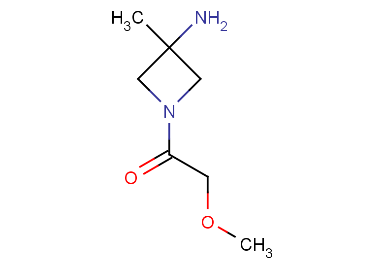 1-(3-amino-3-methylazetidin-1-yl)-2-methoxyethan-1-one