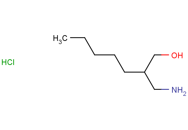 2-(aminomethyl)heptan-1-ol hydrochloride