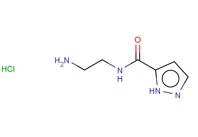 N-(2-aminoethyl)-1H-pyrazole-5-carboxamide hydrochloride
