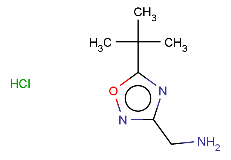 (5-tert-butyl-1,2,4-oxadiazol-3-yl)methanamine hydrochloride