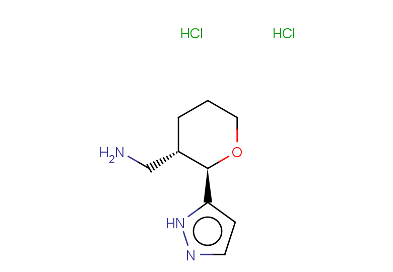 rac-[(2R,3S)-2-(1H-pyrazol-5-yl)oxan-3-yl]methanamine dihydrochloride