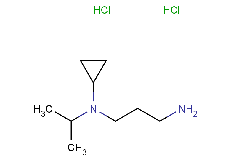 N-(3-aminopropyl)-N-(propan-2-yl)cyclopropanamine dihydrochloride