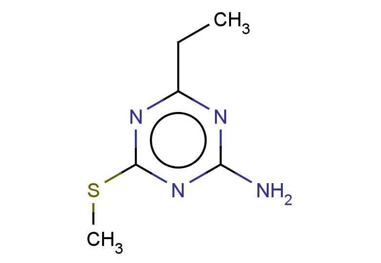 4-ethyl-6-(methylsulfanyl)-1,3,5-triazin-2-amine