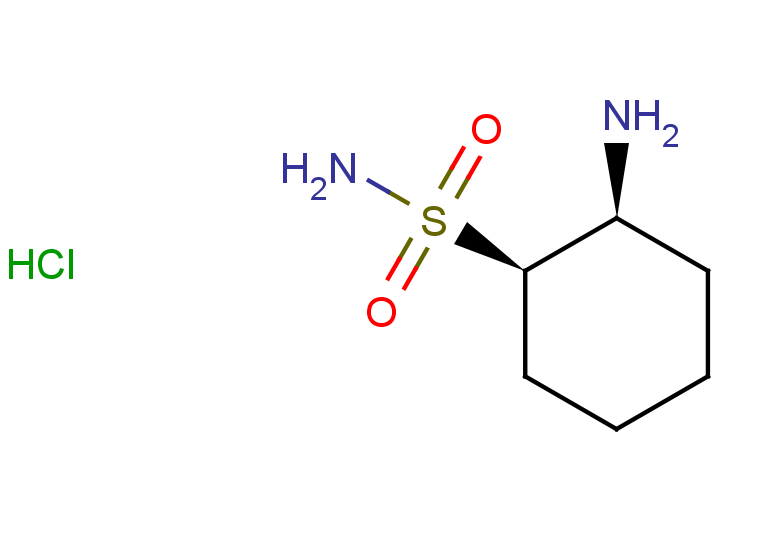 (1R,2S)-2-aminocyclohexane-1-sulfonamide hydrochloride