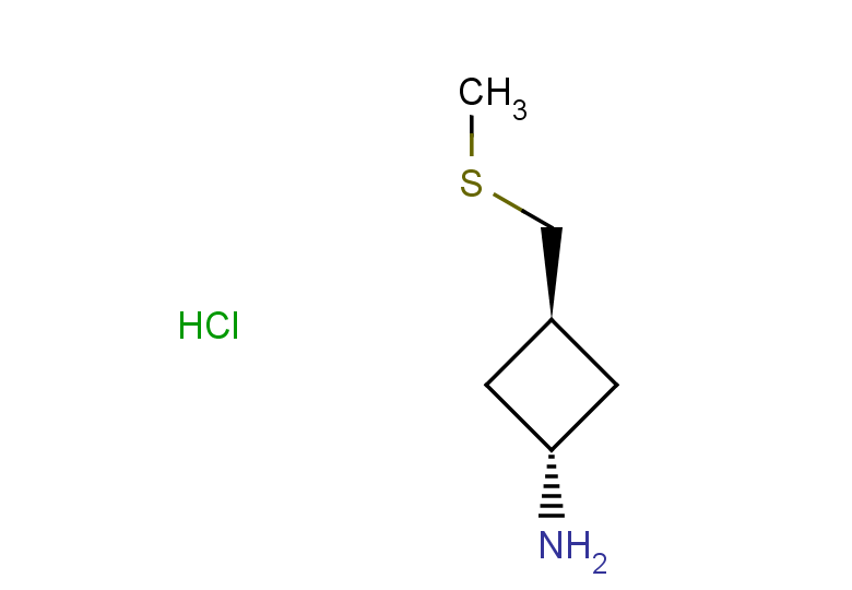 3-[(methylsulfanyl)methyl]cyclobutan-1-amine hydrochloride