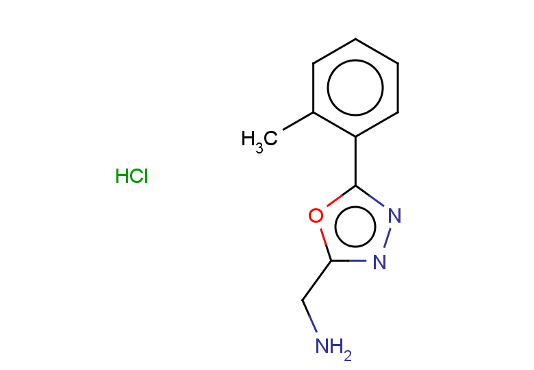 [5-(2-methylphenyl)-1,3,4-oxadiazol-2-yl]methanamine hydrochloride
