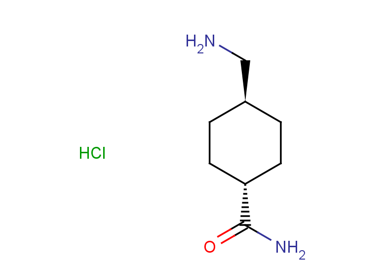 4-(aminomethyl)cyclohexane-1-carboxamide hydrochloride