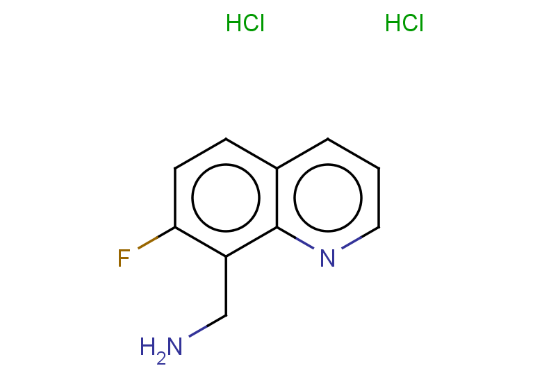 (7-fluoroquinolin-8-yl)methanamine dihydrochloride
