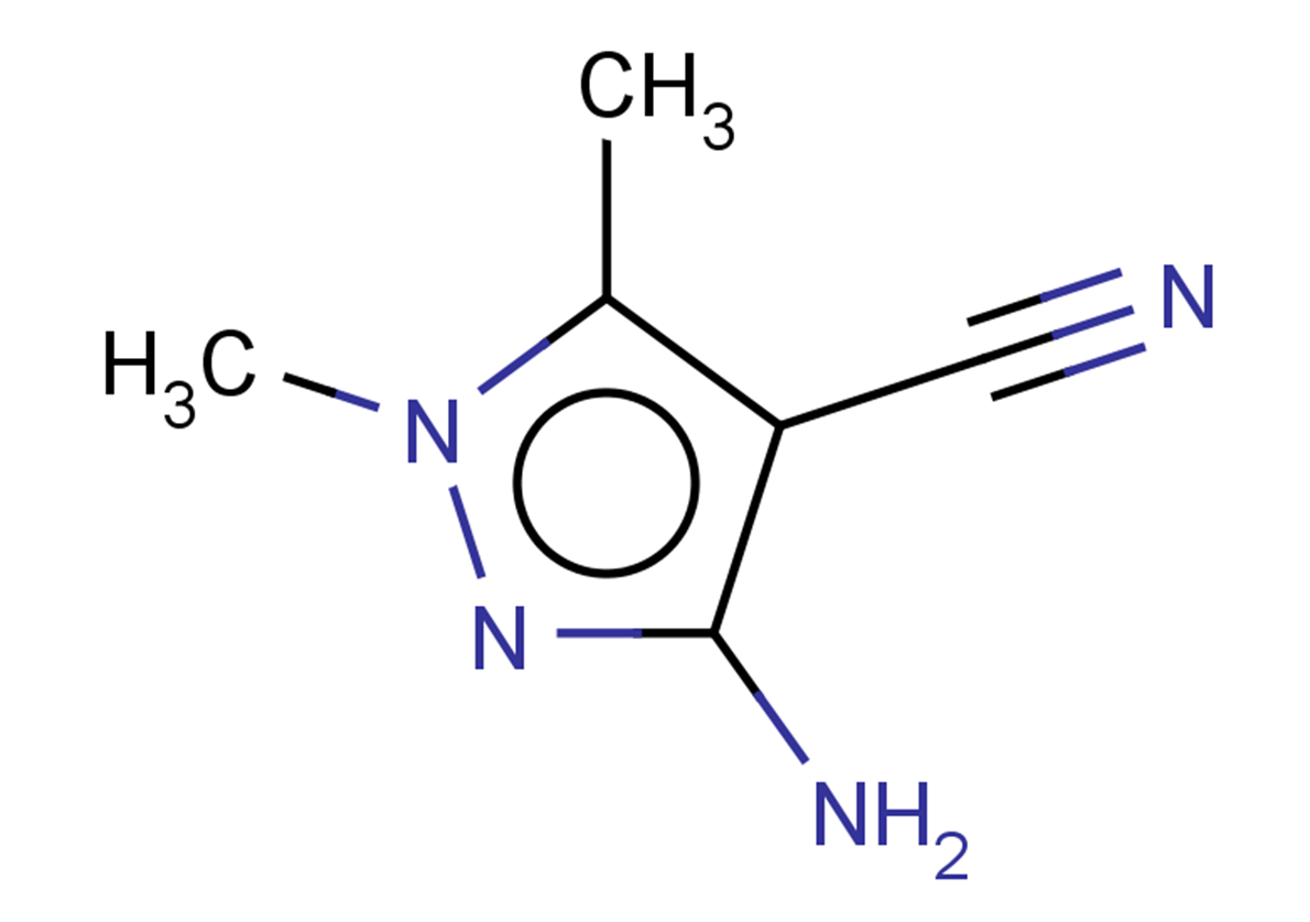3-amino-1,5-dimethyl-1H-pyrazole-4-carbonitrile